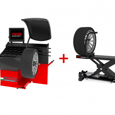 CEMB ER100 GT + zdvihák ZERO WEIGHT